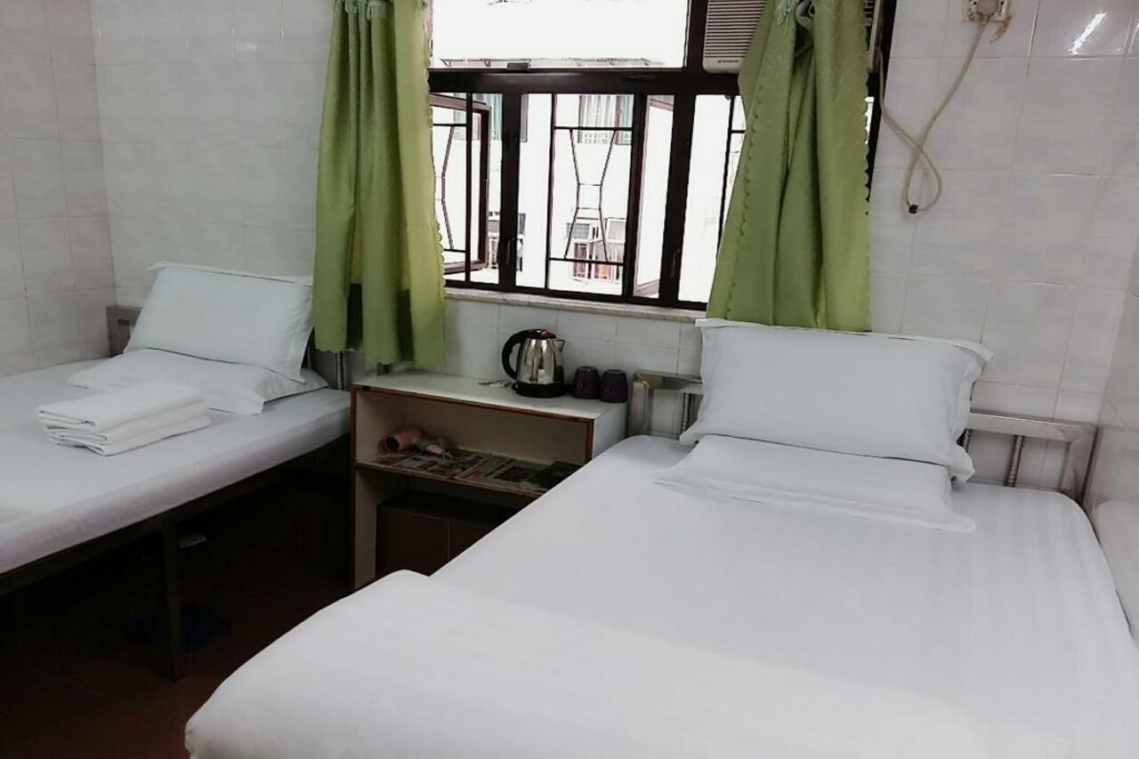 New Yan Yan Guest House Reception 9Th Floor Flat E4 E6 Hongkong Eksteriør bilde
