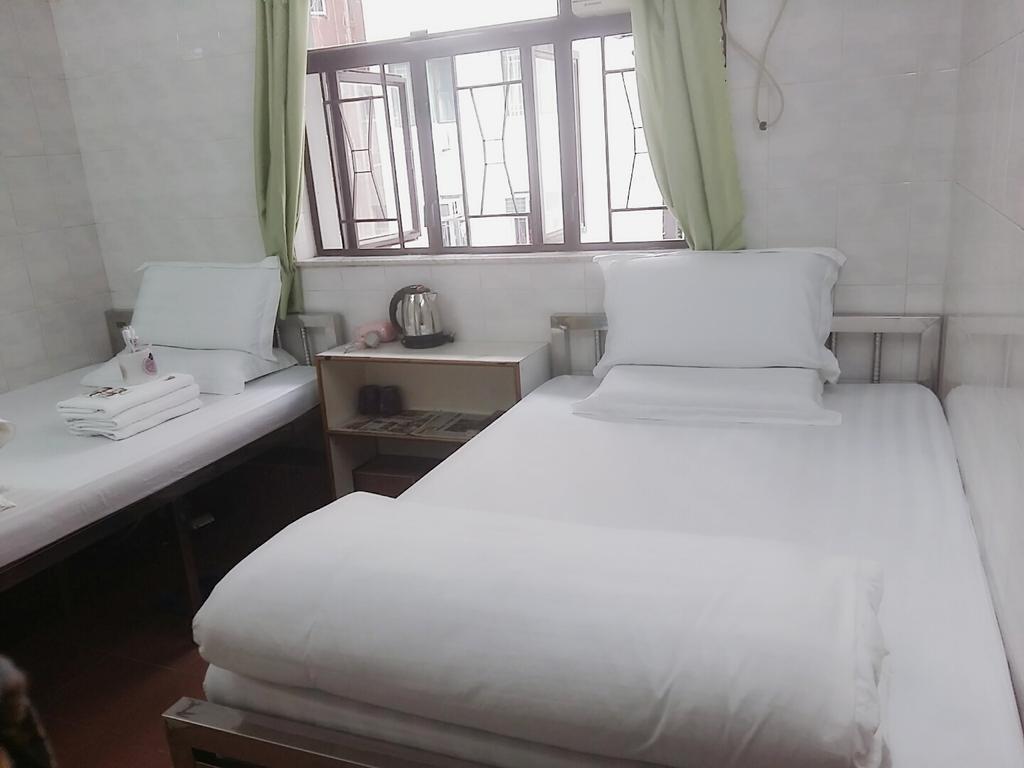 New Yan Yan Guest House Reception 9Th Floor Flat E4 E6 Hongkong Eksteriør bilde